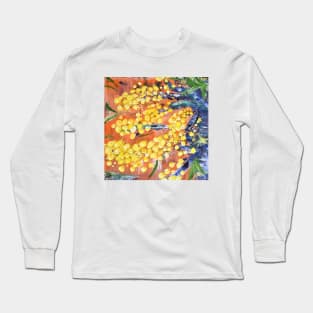 Rustic Flora Series - Rustic Wattle Long Sleeve T-Shirt